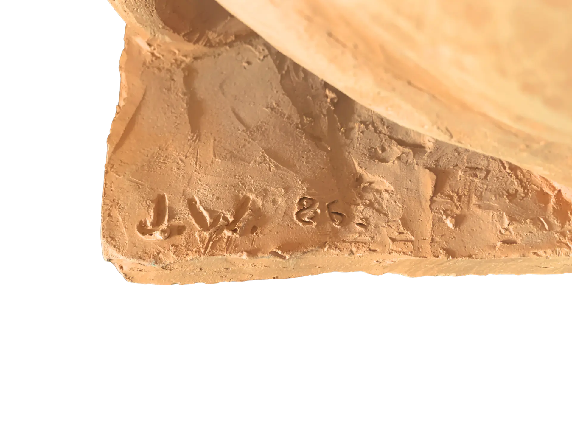 sculpture femme allongee monogramme