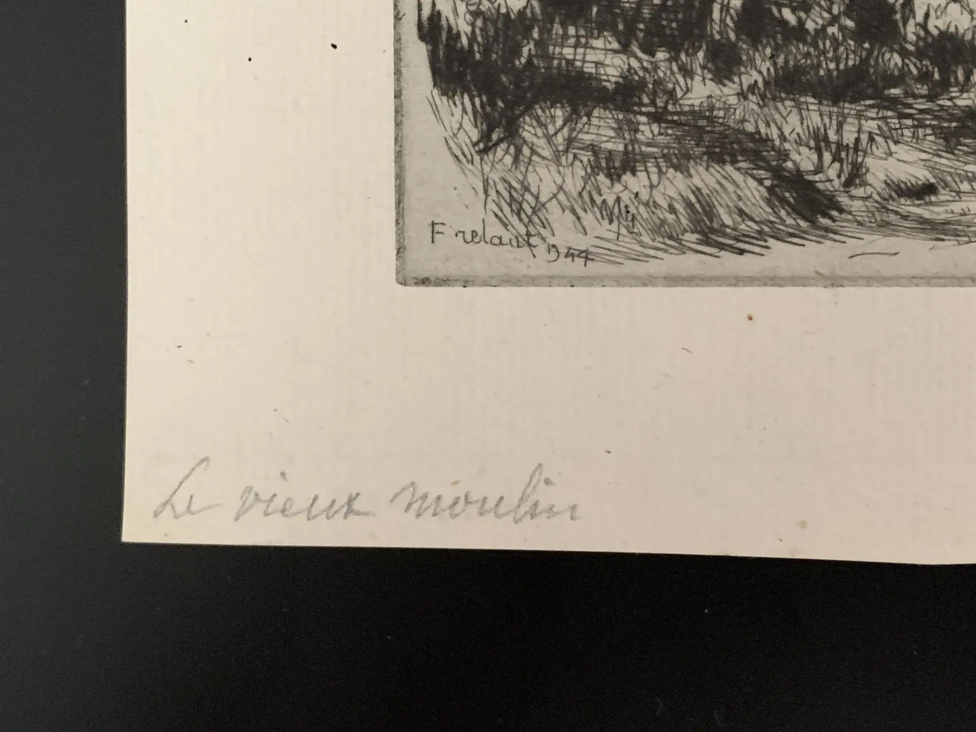 Gravure Jean Frélaut