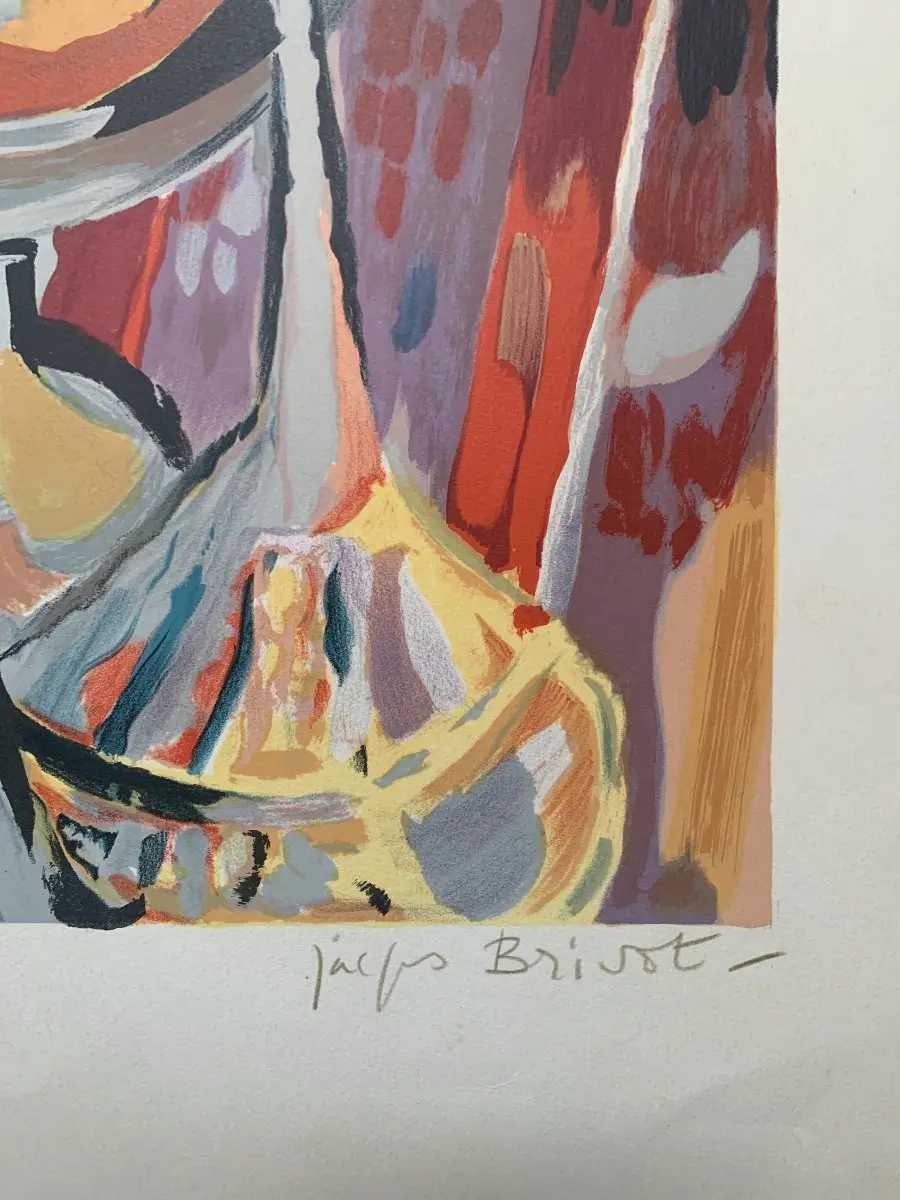 Lithographie Jacques Brivot - Epreuve d'artiste